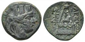 CILICIA, Tarsos. Circa 164-27 BC. AE. 6.59g. 20.6m.