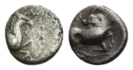 CILICIA, Kelenderis. Circa 300 BC. AR Obol. 0.68g. 8.6m