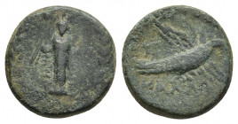 CILICIA, Mallos. Circa 2nd-1st century BC. AE. 4.82g. 16.9m.