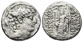 KINGS OF CAPPADOCIA, Ariarathes VII 116-101 BC. AR Tetradrachm. 12.45g. 25.7m.