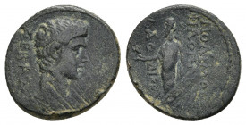 PHRYGIA. Laodicea ad Lycum. Tiberius 14-37. AE. 4.11g. 17.9m.