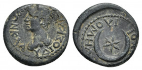 PHRYGIA, Philomelium Nero 54-68. AE. 3.11g 16.0m