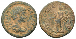 PISIDIA, Antioch. Geta as Caesar 198-211. AE. 5.09g. 22.9m.