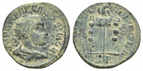 PISIDIA, Antioch. Volusian 251-253. AE. 6.89g. 22.7m.