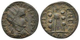 PISIDIA, Antioch. Gallienus 253-268. AE. 5.67g. 20.4m.