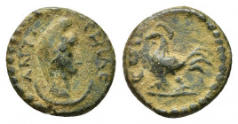PISIDIA, Antioch. Pseudo-autonomous issue. Time of Antoninus Pius 138-161. AE. 1.50g. 12.7m.