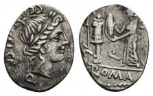 C. Egnatuleius. Circa 97 BC. AR Quinarius. 1.77g. 13.2m.