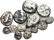 Greek Silver Lot 13 Pieces