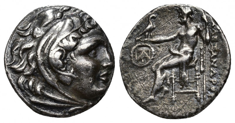 GRECIA ANTIGUA. MACEDONIA. A nombre de Alejandro III. Erythrae. Dracma (290-275 ...
