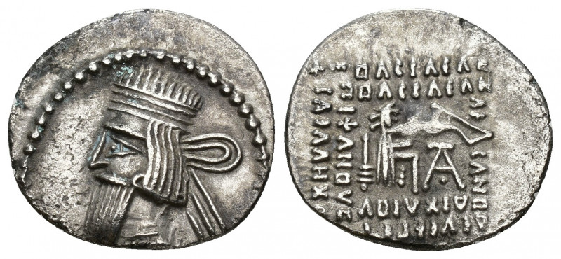 GRECIA ANTIGUA. REYES DE PARTIA. Gotarces II (40-51 d.C.). Dracma. Ecbatana. R/ ...