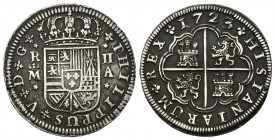 FELIPE V. 2 reales. 1723. Madrid. A. AR 5,6 g. 28,2 mm. VI-634. MBC/MBC+.