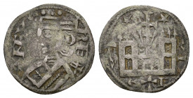 REINOS DE CASTILLA Y LEÓN. ALFONSO VIII. Dinero *-*. VE 1,03 g. 16,9 mm. III-205. Imperatrix A8:36.26. MBC-.