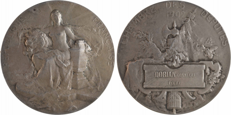 IIIe République, Chambre des députés, Daniel Dorian (Loire), par Deschamps, 1902...