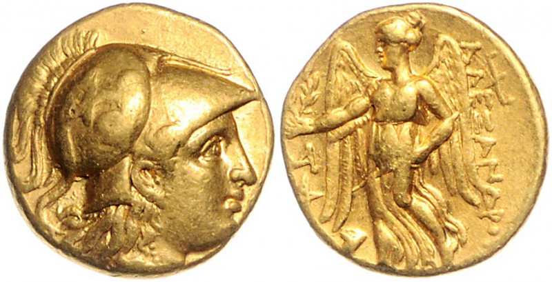 GRIECHENLAND, MAKEDONIEN. Alexander III. der Große, 336-323 v.Chr., AV Stater (3...