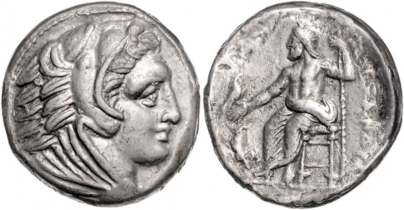 GRIECHENLAND, MAKEDONIEN. Alexander III. der Große, 336-323 v.Chr., AR Tetradrac...