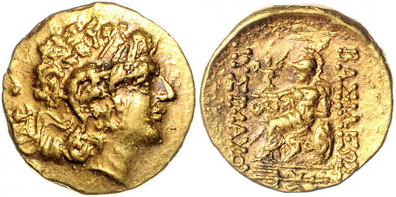 GRIECHENLAND, THRAKIEN. Lysimachos, 323-281 v.Chr., AV Stater (88-86 v.Chr.), To...