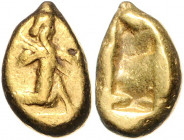 PERSIEN, Früher, guter Stil, 546-450 v.Chr., AV Dareike (Stater) (Zeit des Xerxes I. und Artaxerxes I. 486-450 v.Chr.). Kniender König mit Speer und B...