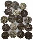 INDO-SKYTHEN, Azes II., 35 v.-5 n.Chr., AR Drachme (20-1 v.Chr.), Taxila. König r. reitend. Rs.Zeus Nikephoros mit Nike auf ausgestreckter r. Hand. Je...