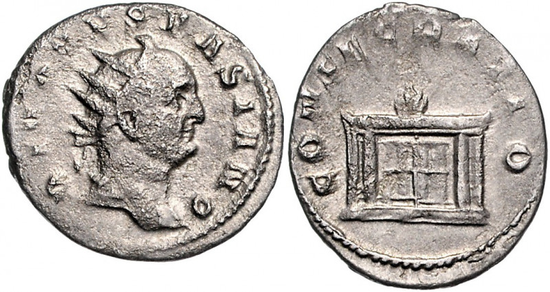 RÖMISCHES REICH, Vespasian, 69-79, AR Konsekrationsantoninian (unter Traian Deci...