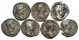 RÖMISCHES REICH, Hadrian, 117-138, AR Denar, Rom. Belorb. Büste r. Rs.Roma l. sitzend, ROMA FELIX. 2,84g. Rs.Concordia l. sitzend, PM TRP COS III. 2,9...