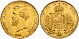 BRASILIEN, Pedro II., 1831-1889, 20000 Reis 1853.
Ware ist MwSt-befreit
VAT tax free
GOLD, ss+
KM 468