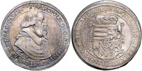 HAUS HABSBURG, Leopold V., 1619-1632, Taler 1621, Ensisheim. 27,99g.
schöne Tönung, Rs.kl.Stf., f.vz
Dav.3345; Vogelh.174/II; Var.