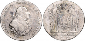 BRANDENBURG-PREUSSEN, Friedrich Wilhelm II., 1786-1797, Taler 1795 A, Berlin. 21,95g.
f.ss
Dav.2597; J.25