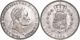 MECKLENBURG-SCHWERIN, Paul Friedrich, 1837-1842, Gulden 1840.
vz
AKS 32; J.45