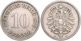 KLEINMÜNZEN, 10 Pfennig 1873 H.
f.vz
J.4