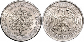 WEIMARER REPUBLIK, 1919-1933, 5 Reichsmark 1931 F. Eichbaum.
vz-st
J.331