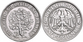 WEIMARER REPUBLIK, 1919-1933, 5 Reichsmark 1932 F. Eichbaum.
ss-vz
J.331