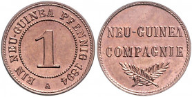 KOLONIEN, Deutsch-Neuguinea, 1 Pfennig 1894 A.
st
J.701