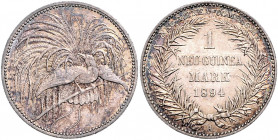 KOLONIEN, Deutsch-Neuguinea, 1 Mark 1894 A.
f.st
J.705