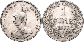 KOLONIEN, Deutsch-Ostafrika, 1 Rupie 1906 J.
vz+
J.722