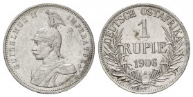 KOLONIEN, Deutsch-Ostafrika, 1 Rupie 1906 A.
zaponiert, kl.Kr., ss/ss-vz
J.722