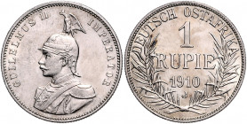 KOLONIEN, Deutsch-Ostafrika, 1 Rupie 1910 J.
f.st
J.722