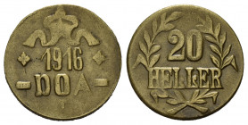 KOLONIEN, Deutsch-Ostafrika, 20 Heller 1916 T.
zaponiert, ss
J.726b
