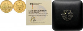 BUNDESREPUBLIK DEUTSCHLAND, 100 Euro 2009 A. Trier.
Ware ist MwSt-befreit
VAT tax free
GOLD, st