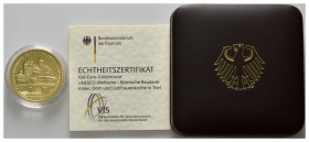 BUNDESREPUBLIK DEUTSCHLAND, 100 Euro 2009 G. Trier.
Ware ist MwSt-befreit
VAT tax free
GOLD, st