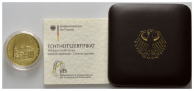 BUNDESREPUBLIK DEUTSCHLAND, 100 Euro 2012 G. Aachener Dom.
Ware ist MwSt-befreit
VAT tax free
GOLD, st