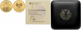 BUNDESREPUBLIK DEUTSCHLAND, 100 Euro 2013 A. Dessau-Wörlitz.
Ware ist MwSt-befreit
VAT tax free
GOLD, st