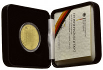BUNDESREPUBLIK DEUTSCHLAND, 100 Euro 2014 D. Kloster Lorsch.
Ware ist MwSt-befreit
VAT tax free
GOLD, st