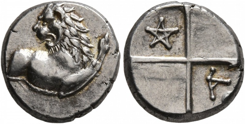 THRACE. Chersonesos. Circa 386-338 BC. Hemidrachm (Silver, 12 mm, 2.43 g). Forep...