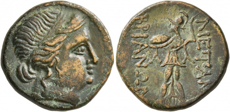 THRACE. Mesambria. Circa 175-100 BC. AE (Orichalcum, 20 mm, 6.12 g, 12 h). Diade...