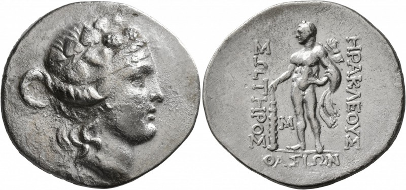 ISLANDS OFF THRACE, Thasos. Circa 148-90/80 BC. Tetradrachm (Silver, 36 mm, 15.8...