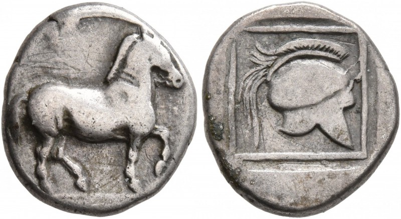 KINGS OF MACEDON. Perdikkas II, 451-413 BC. Tetrobol (Silver, 13 mm, 2.00 g, 6 h...