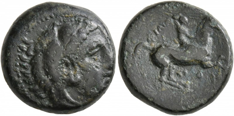 KINGS OF MACEDON. Philip II, 359-336 BC. Unit (Bronze, 16 mm, 6.12 g, 5 h), unce...