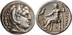 KINGS OF MACEDON. Alexander III ‘the Great’, 336-323 BC. Tetradrachm (Silver, 25 mm, 17.25 g, 12 h), Amphipolis, struck by Kassander, as regent or as ...