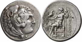 KINGS OF MACEDON. Alexander III ‘the Great’, 336-323 BC. Tetradrachm (Silver, 30 mm, 17.05 g, 11 h), Priene, circa 280-275. Head of Herakles to right,...