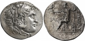 KINGS OF MACEDON. Alexander III ‘the Great’, 336-323 BC. Tetradrachm (Subaeratus, 34 mm, 14.12 g, 11 h), irregular mint, imitating Phaselis, CY 11 = 2...
